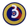 3rd Air Force Patch – Hook and Loop