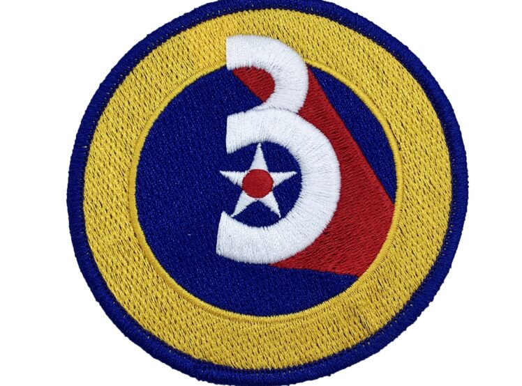 3rd Air Force Patch – Hook and Loop