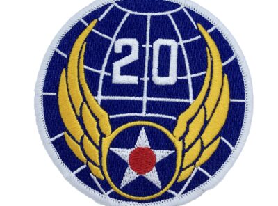 20th Air Force Patch – Hook and Loop