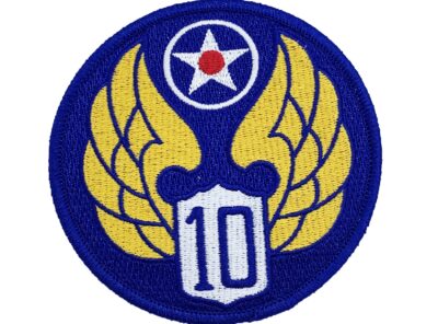 10th Air Force Patch – Hook and Loop