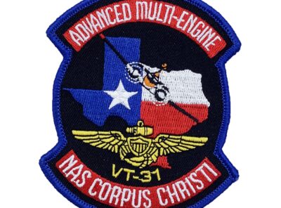 VT-31 Advanced Multi-Engine Student Patch – Hook and Loop