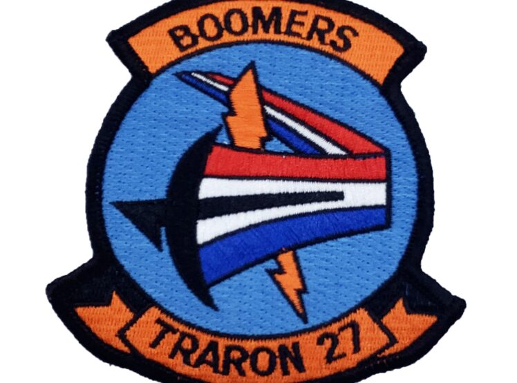 VT-27 Boomers Squadron Patch – No Hook and Loop