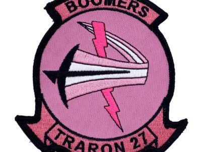 VT-27 Boomers Cancer Awareness Patch – Hook and Loop