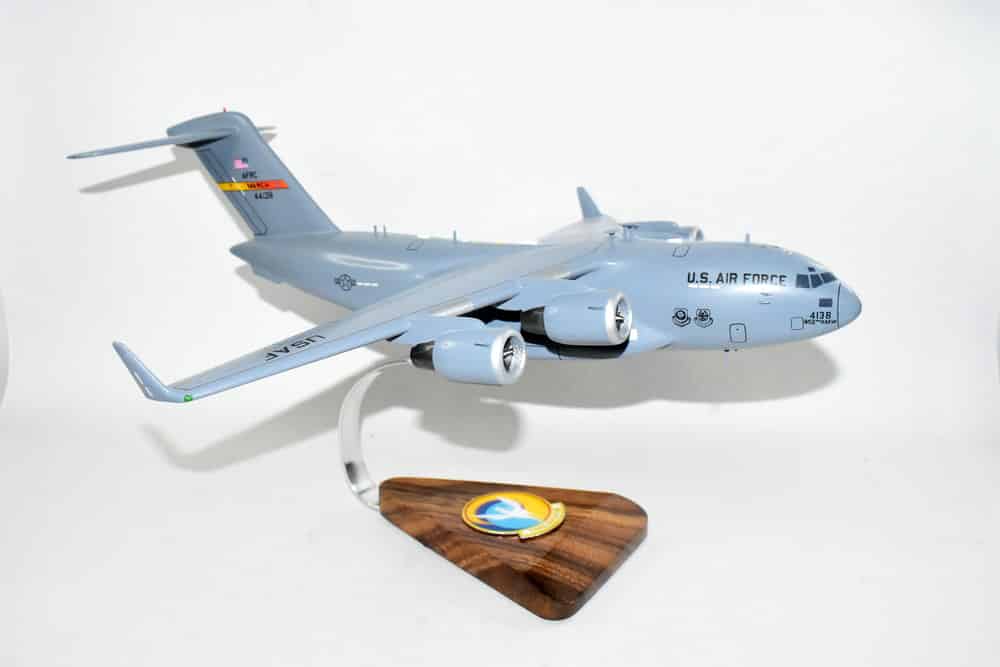 729th Airlift Squadron (Spirit of California March) C-17 Model