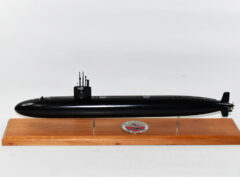 USS Jacksonville SSN-699 FLT I (Black Hull) Submarine Model