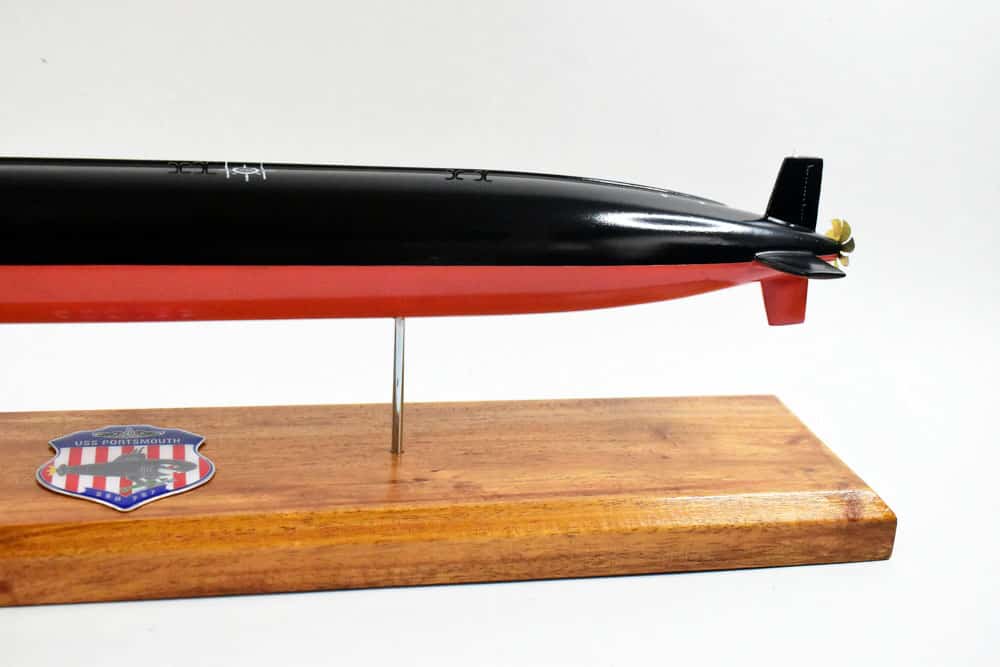USS Portsmouth (SSN-707) FLT I Submarine Model