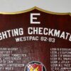 VF-211 Fighting Checkmates West Pac 82-83 Plaque