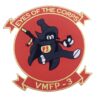 VMFP-3 Eyes of the Corps Patch- Plastic Backing