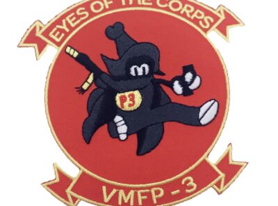 VMFP-3 Eyes of the Corps Patch- Plastic Backing