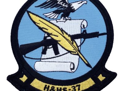 Marine Corps H&HS 37 Patch - No Hook and Loop
