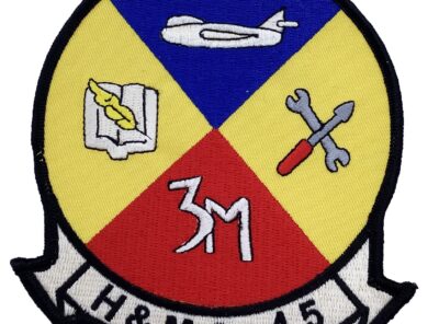 Marine Corps H&MS 15 Patch - No Hook and Loop