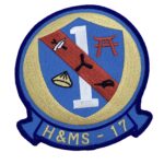 Marine Corps H&MS 17 Patch - No Hook and Loop