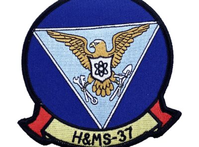 Marine Corps H&MS 37 Patch - No Hook and Loop
