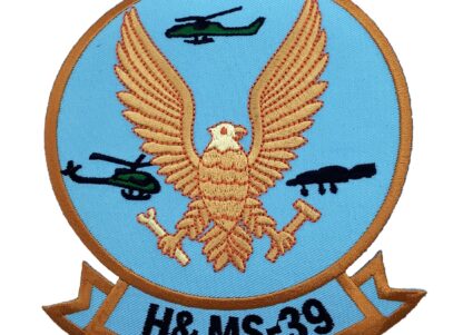 Marine Corps H&MS 39 Patch - No Hook and Loop