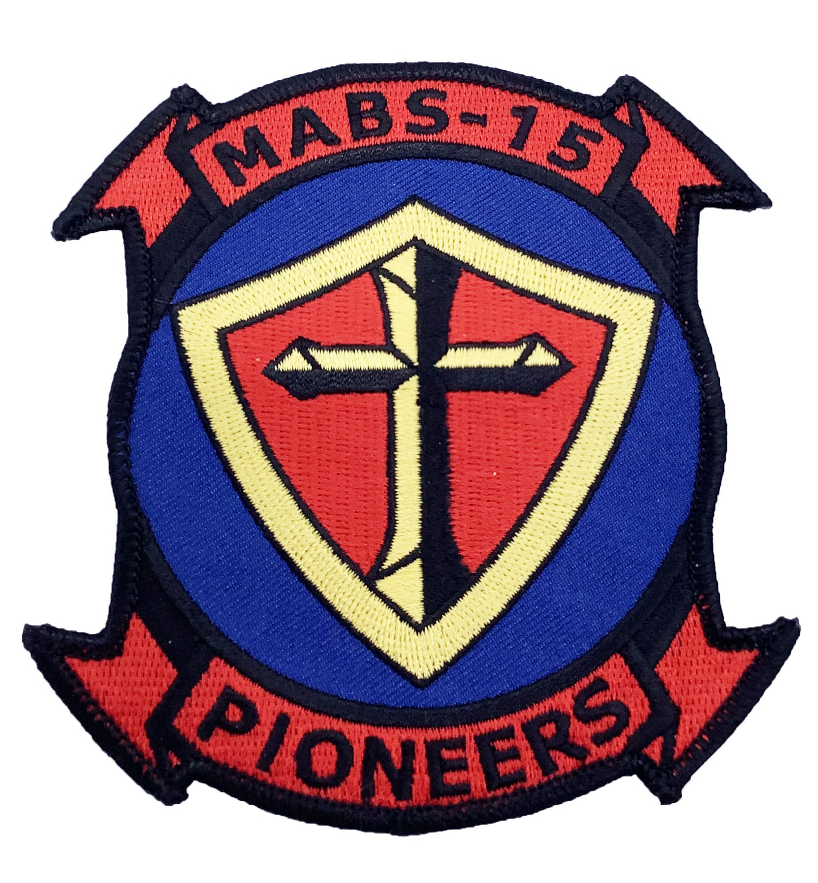 Marine Corps MABS-15 Patch - No Hook and Loop