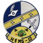 Marine Corps H&MS 12 Patch - No Hook and Loop