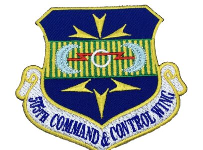 505th Command and Control Wing Patch – Plastic Backing