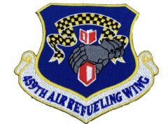 459th Air Refueling Wing Patch – Plastic Backing