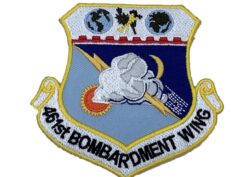 461st Bombardment Wing Patch – Plastic Backing