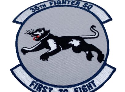 76th Fighter Squadron Patch – Plastic Backing