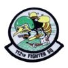 112th Fighter Squadron Patch – Plastic Backing