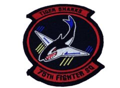 75th Fighter Squadron Patch – Plastic Backing