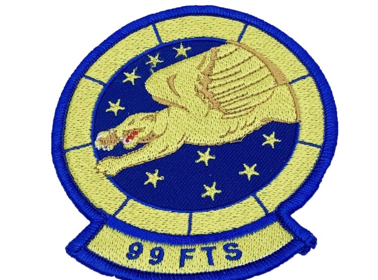 99th Flight Training Squadron Patch – Plastic Backing