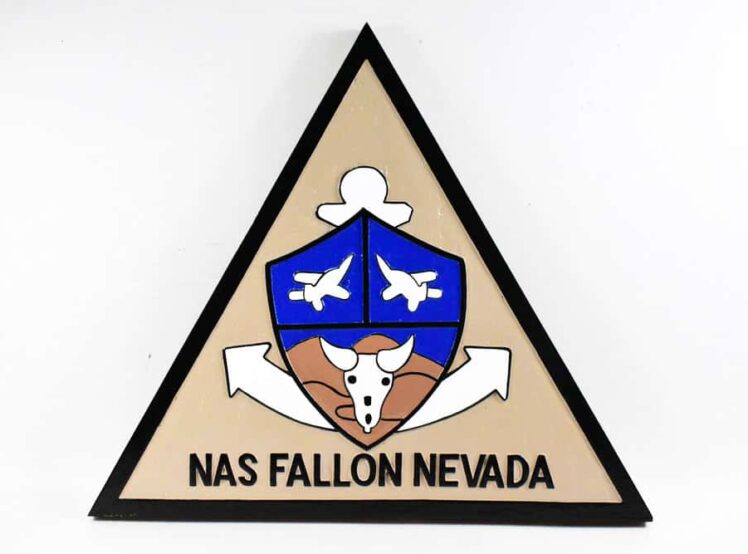 NAS Fallon Nevada Plaque