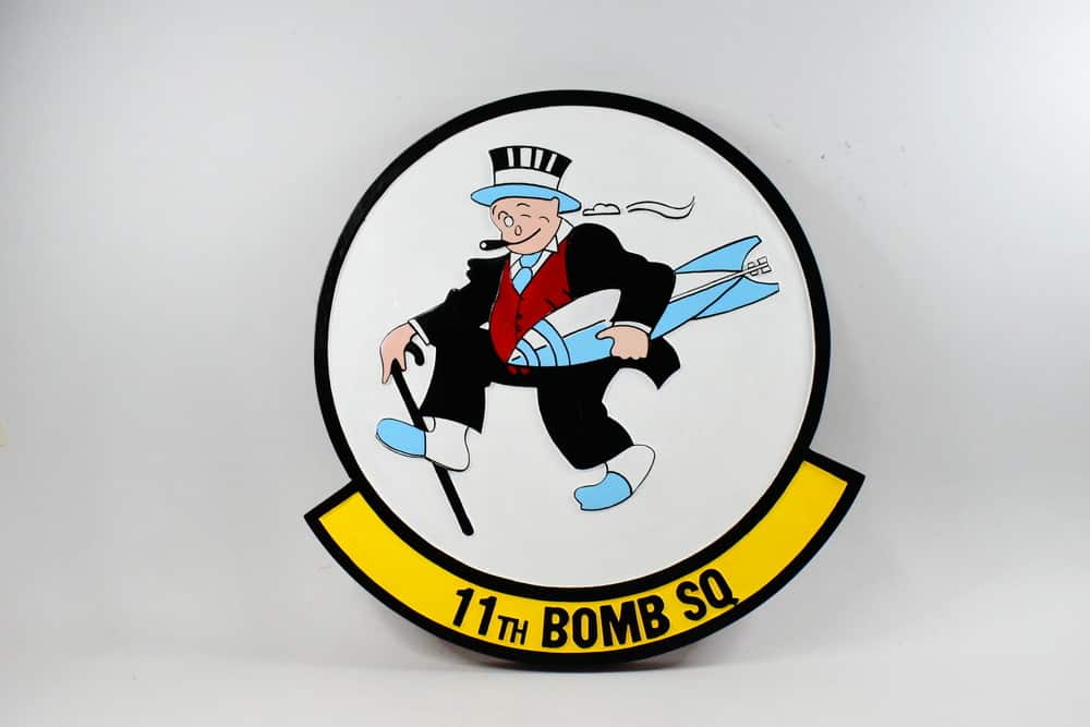 11th Bomb Squadron Plaque