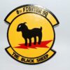 8th Fighter Squadron Black Sheep Plaque