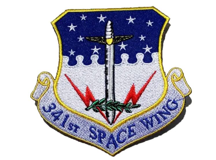 341st Space Wing Patch – Plastic Backing