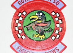 60th Fighter Squadron Fighting Crows Plaque