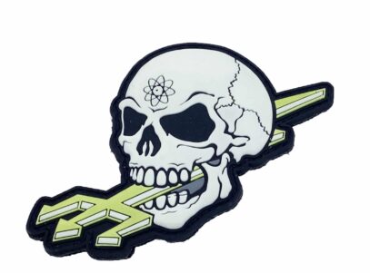 VAQ-133 Wizards skull PVC Patch – Hook and Loop