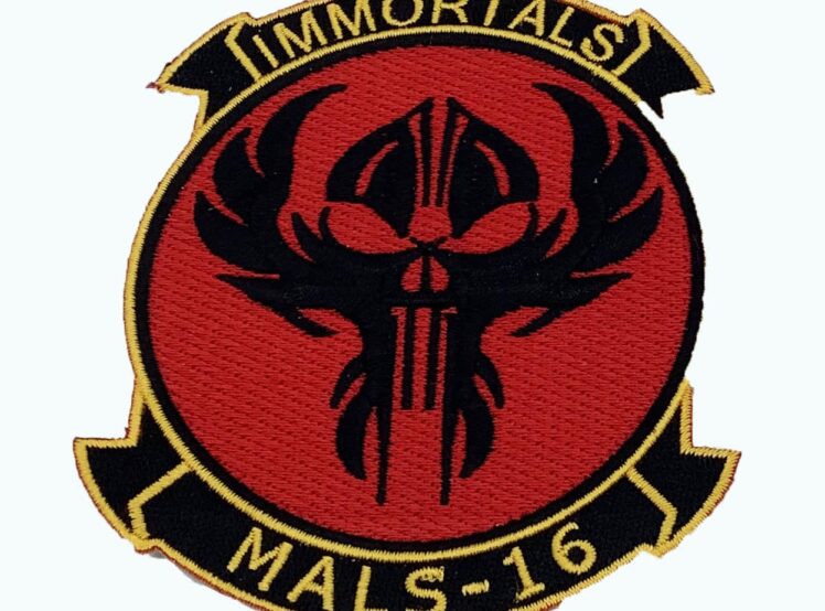 MALS-16 Immortals Patch – No Hook and Loop