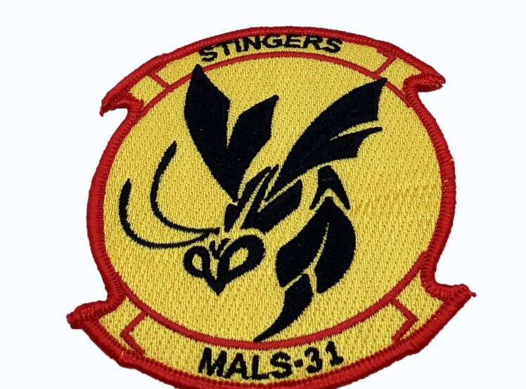 MALS-31 Stingers Patch – No Hook and Loop