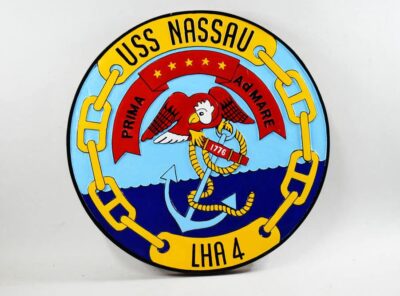 USS Nassau LHA-4 Plaque