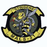 MALS 31 Stingers Patch –Plastic backing