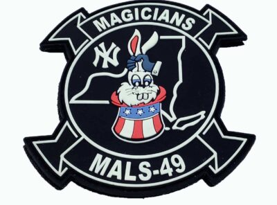 4"   Glow in the Darl  MALS-49 Magicians PVC Patch –Hook and Loop