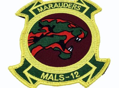 MALS 12 Marauders Patch – With Hook and Loop