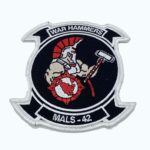 MALS-42 War Hammers Patch - Plastic Backing. Order now!