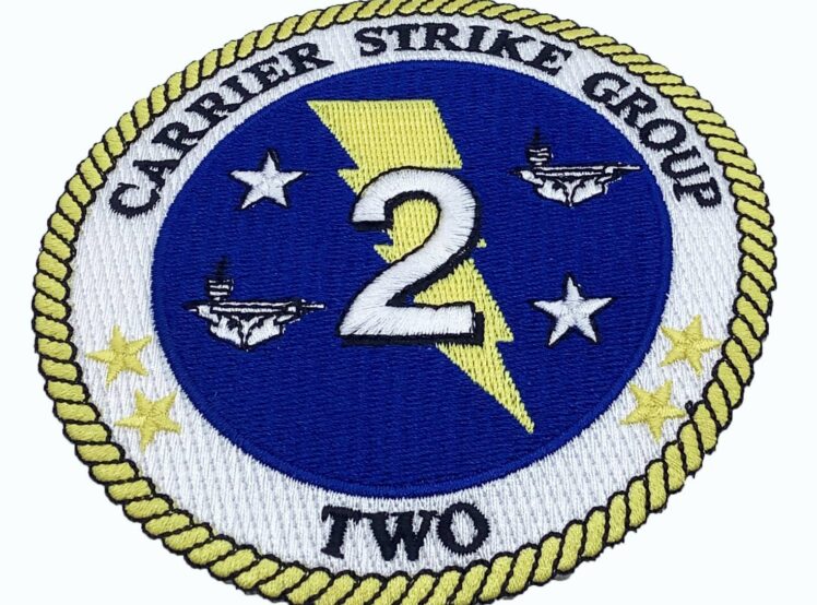 Carrier Strike Group 2 Patch – No Hook and Loop