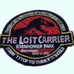 USS Eisenhower CNN-69 Lost Carrier 2021 Cruise Patch – No Hook and Loop