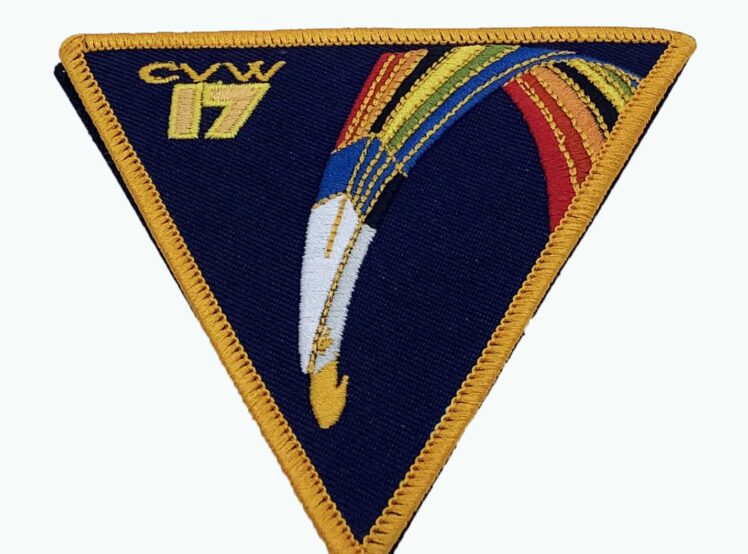 Carrier Air Wing CVW-17 Patch – No Hook and Loop
