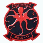 MALS-11 Devilfish Patch – Hook and Loop