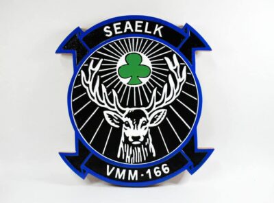 VMM-166 SeaElk Plaque