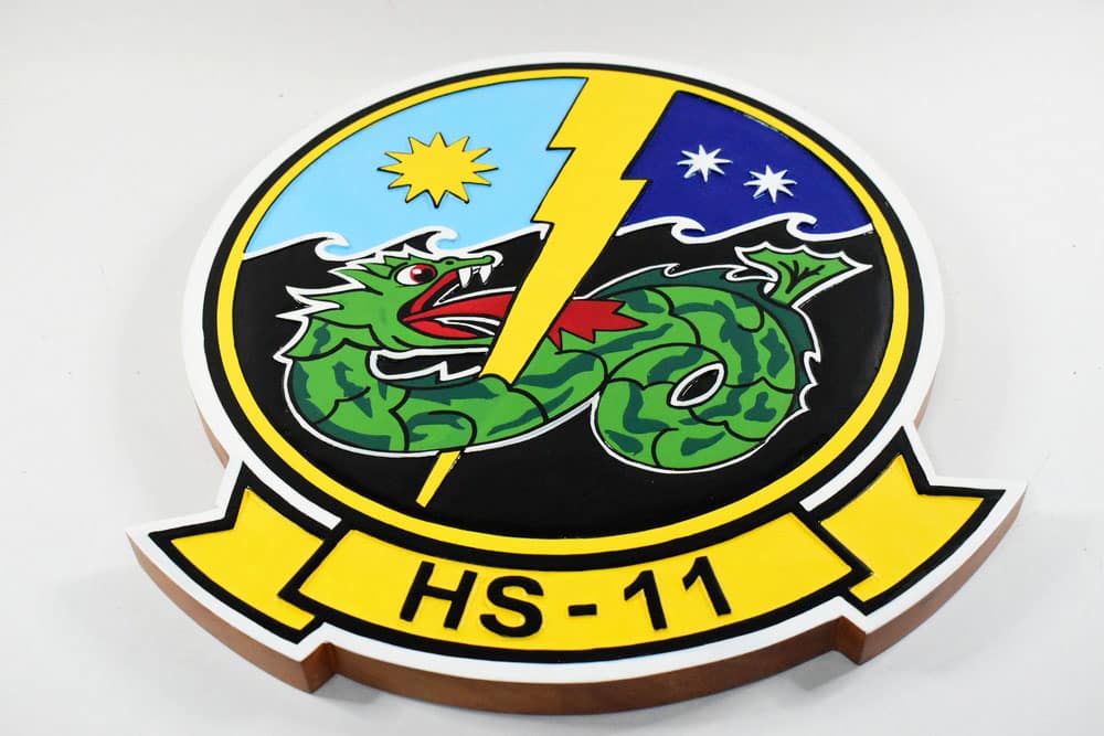 HS-11 Dragon Slayers Plaque