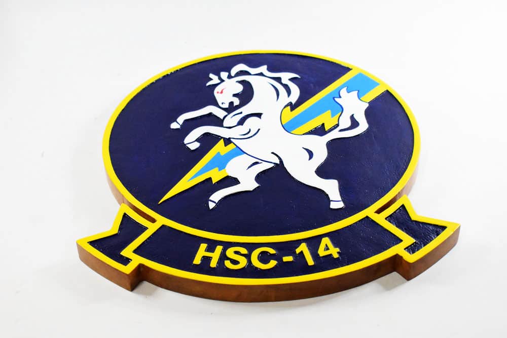 HSC-14 Chargers Plaque