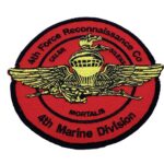 4th Force Recon 4th MARDIV Patch – No Hook and Loop