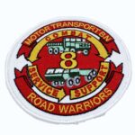8th Motor Transport Bn Road Warriors Patch – No Hook and Loop