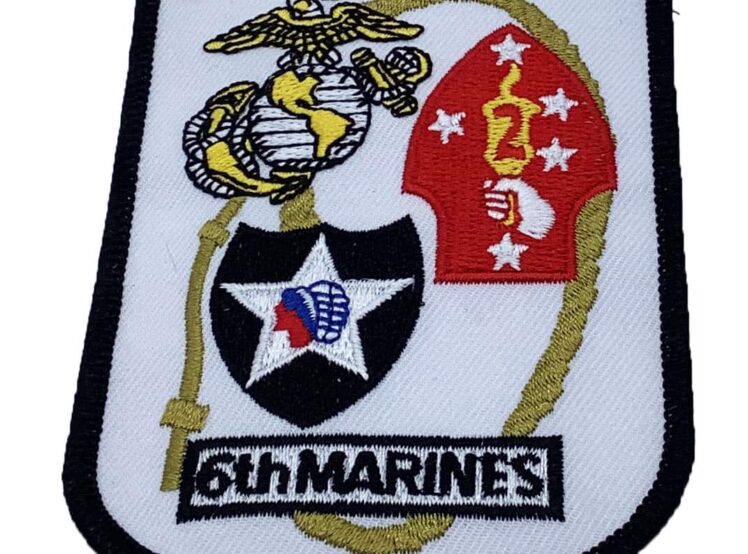 6th Marines Patch – No Hook and Loop